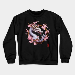 Sakura dragon Crewneck Sweatshirt